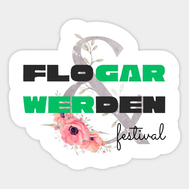 FLO-GAR Festival 2024 Sticker by MorningMonorail